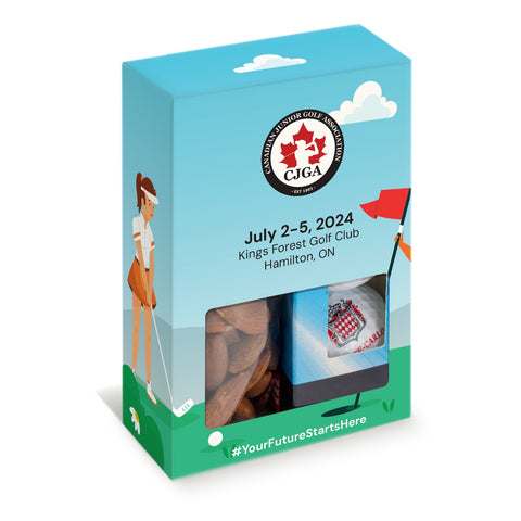 C383 - 3pc Golf Ball Snack Box